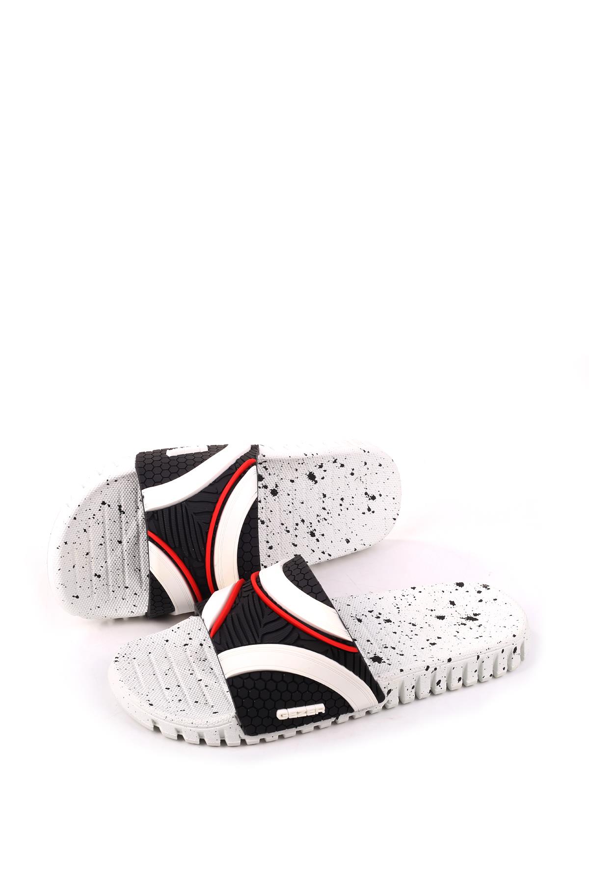 14201 Erkek Kaydırmaz Taban Deniz Plaj Havuz Banyo Günlük Terlik - Görsel 4