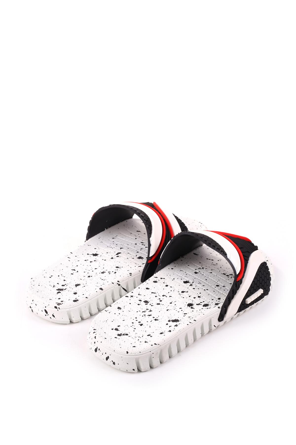 14201 Erkek Kaydırmaz Taban Deniz Plaj Havuz Banyo Günlük Terlik - Görsel 5