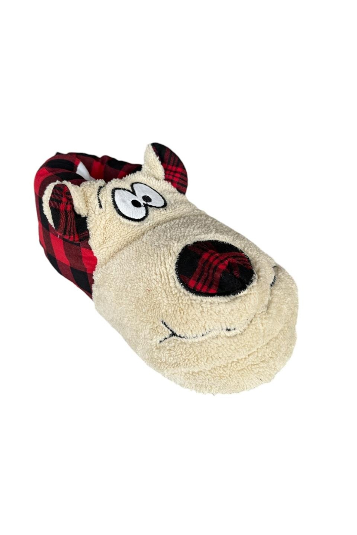 Unisex Panduf Ses Yapmayan Ev Patiği BEJ - Görsel 4