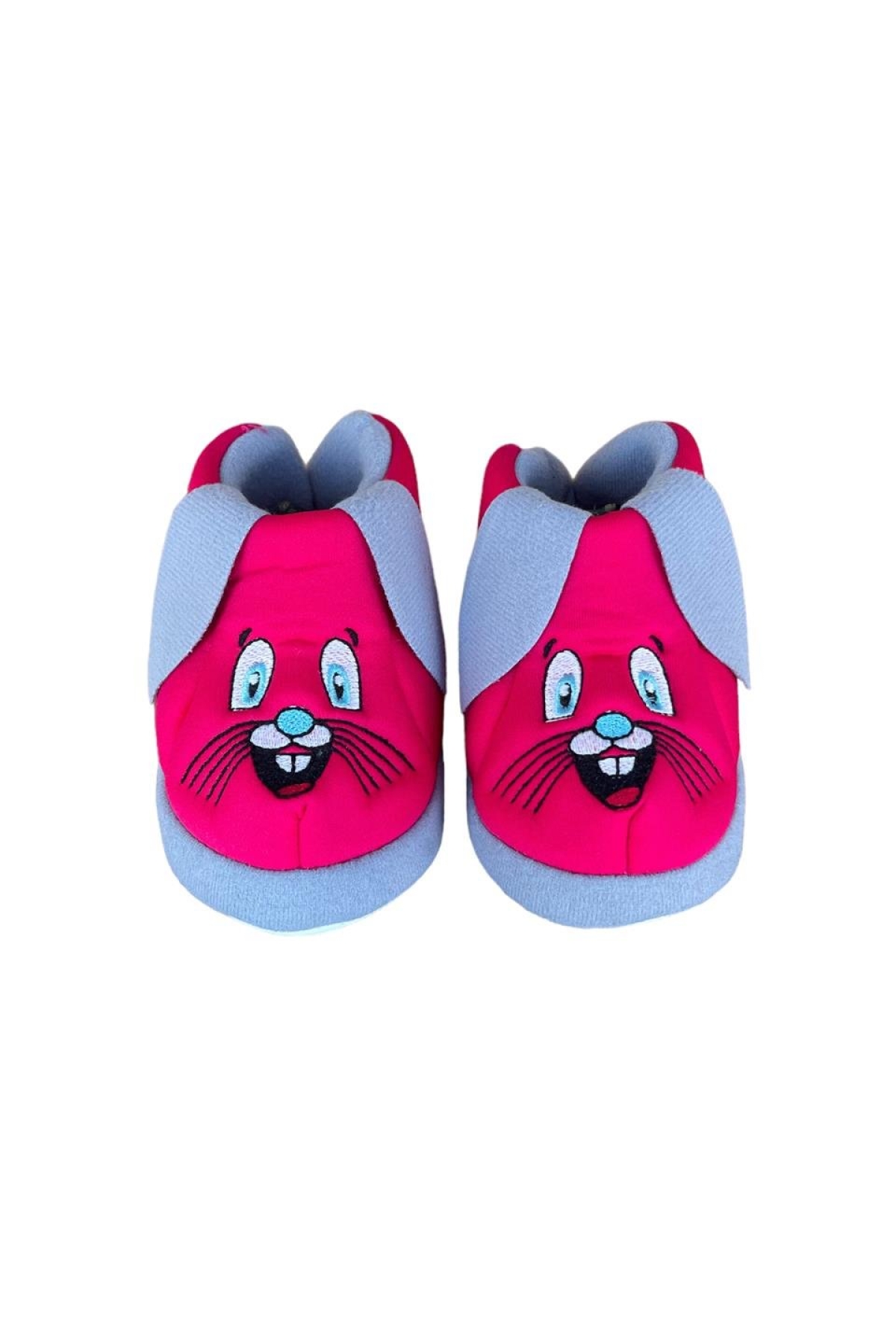 Sevimli Hayvan Figürlü Çocuk Panduf FUŞYA - Görsel 2