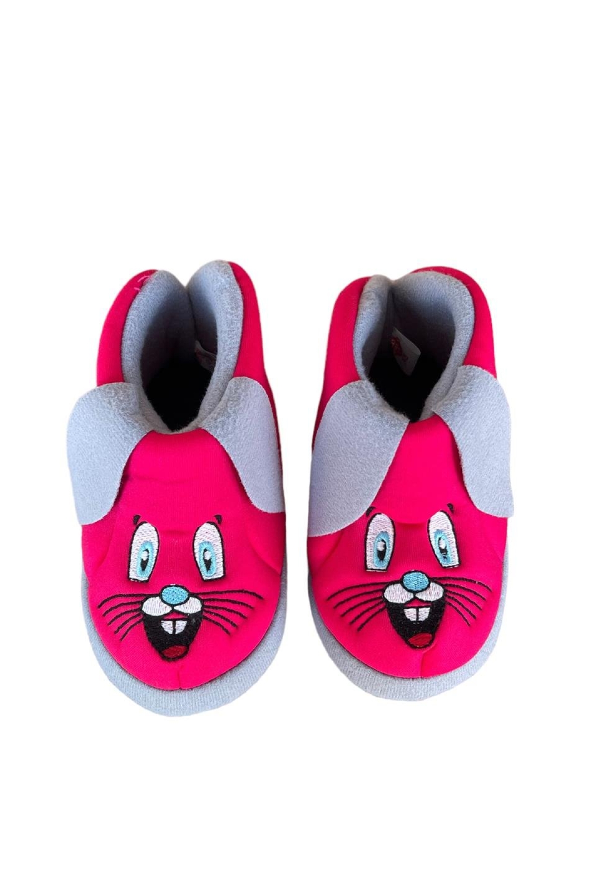 Sevimli Hayvan Figürlü Çocuk Panduf FUŞYA - Görsel 8