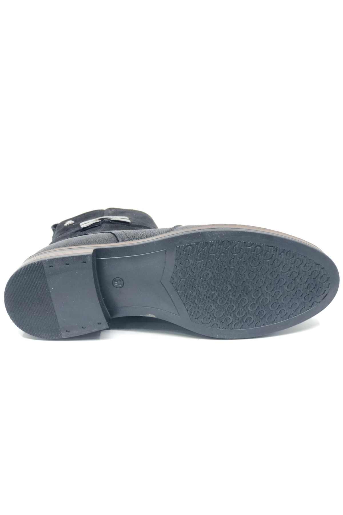 Kay Hakiki Deri Düz Kaymaz Taban Ortopedik Kadın Bot - Görsel 7