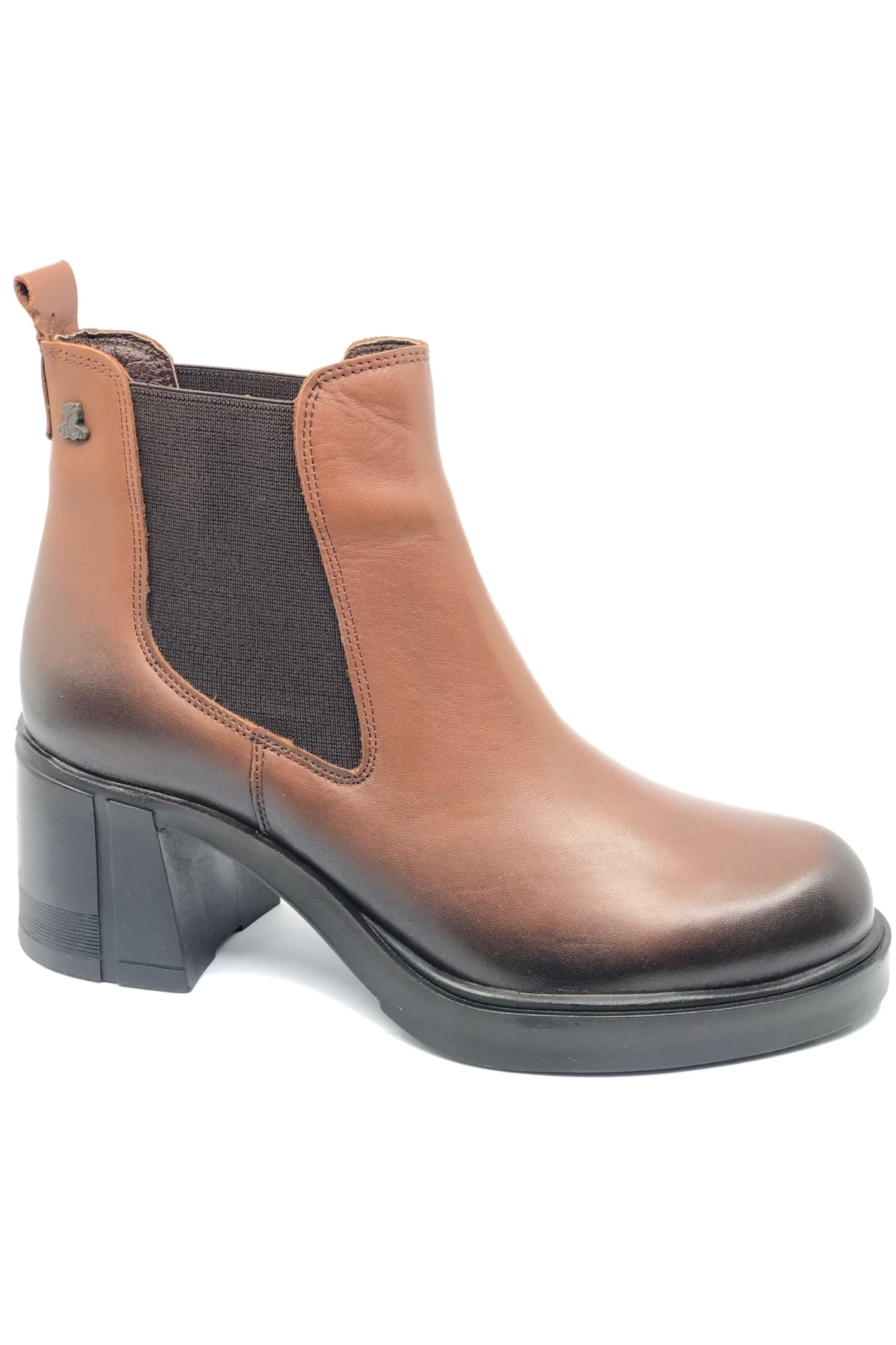 Amare Hakiki Deri Kaymaz Taban Ortopedik Kadın Bot - Görsel 4