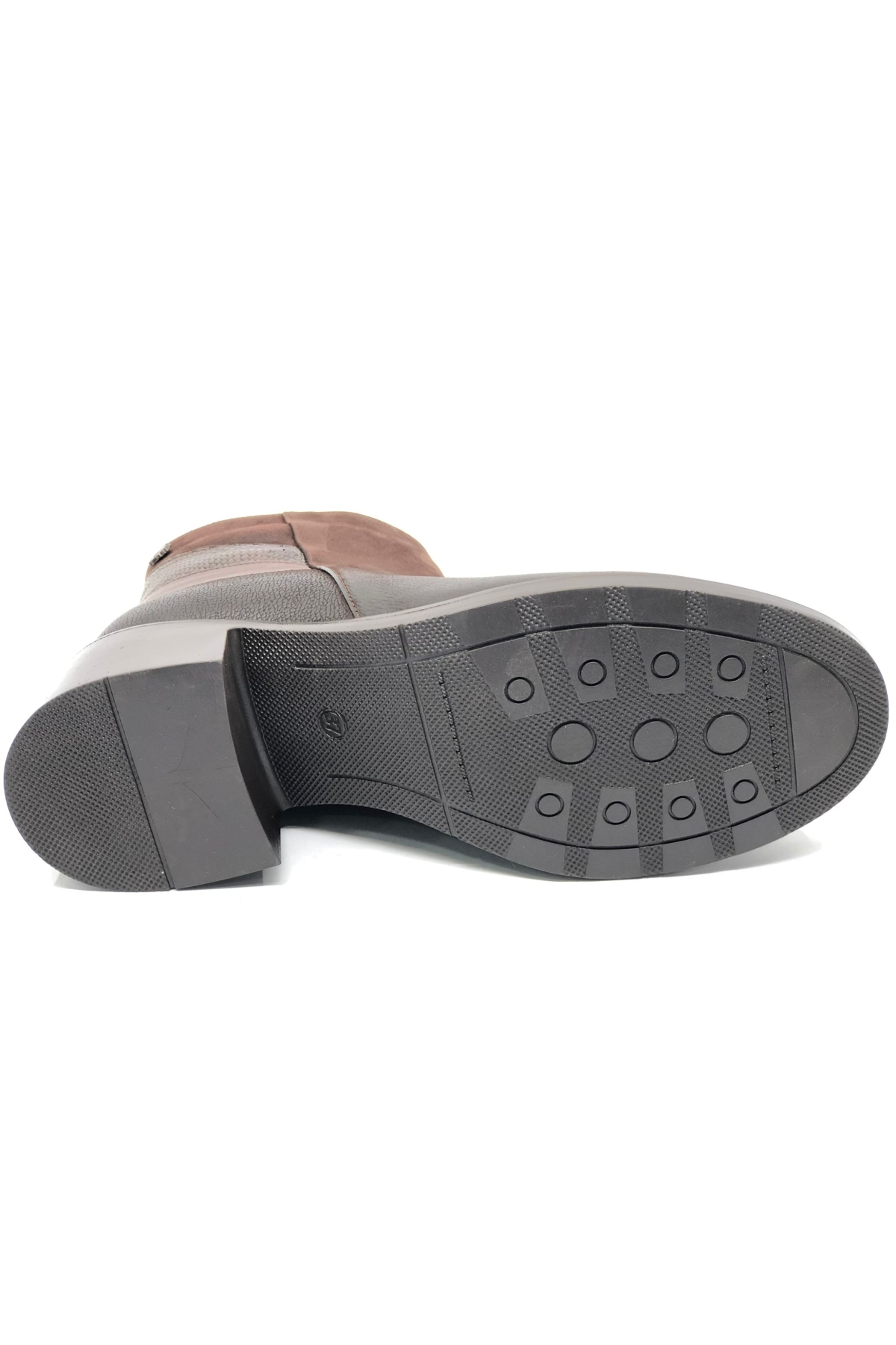 Brumalis Hakiki Deri Kaymaz Taban Ortopedik Kadın Bot - Görsel 7