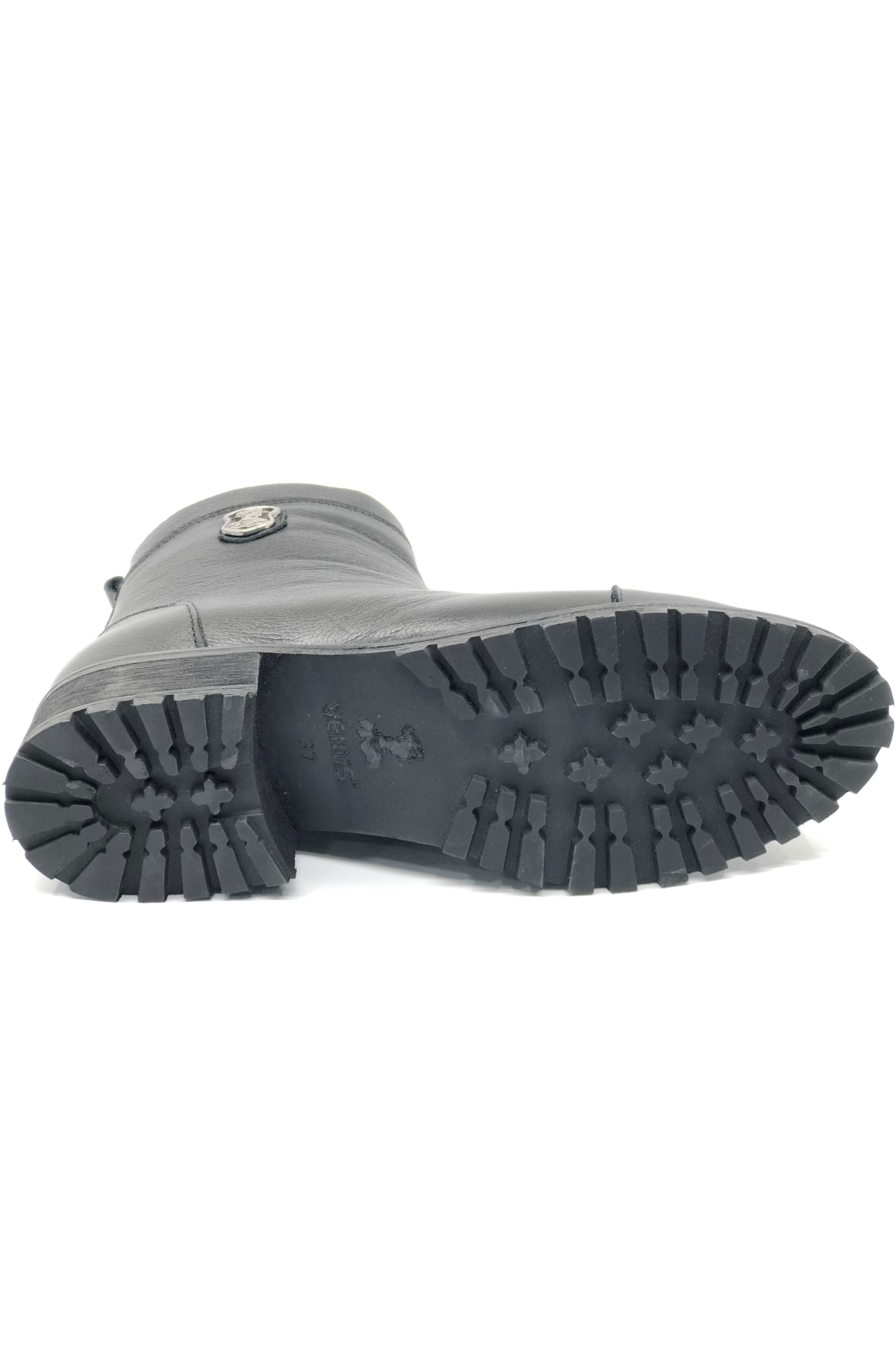 Marsel Hakiki Deri Düz Kaymaz Taban Ortopedik Kadın Bot - Görsel 7