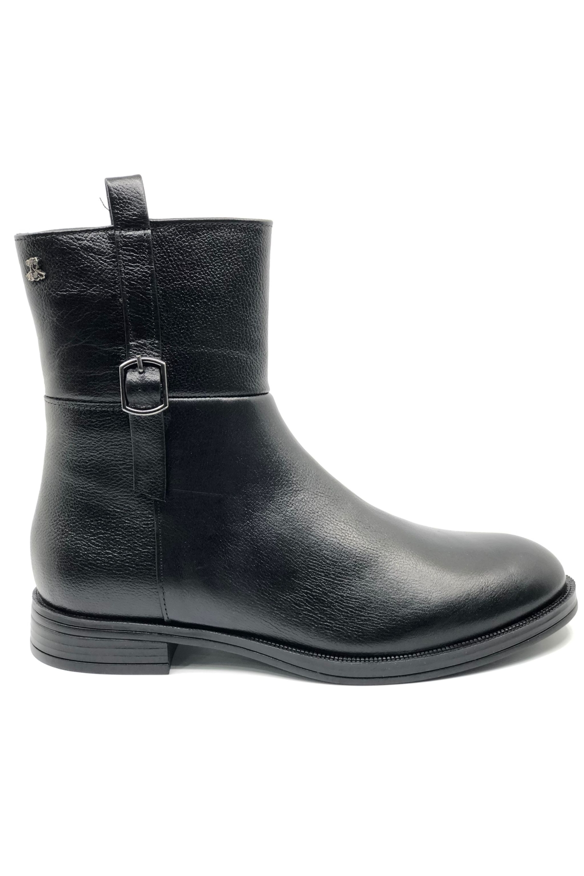 Harmany Hakiki Deri Düz Kaymaz Taban Ortopedik Kadın Bot - Görsel 2