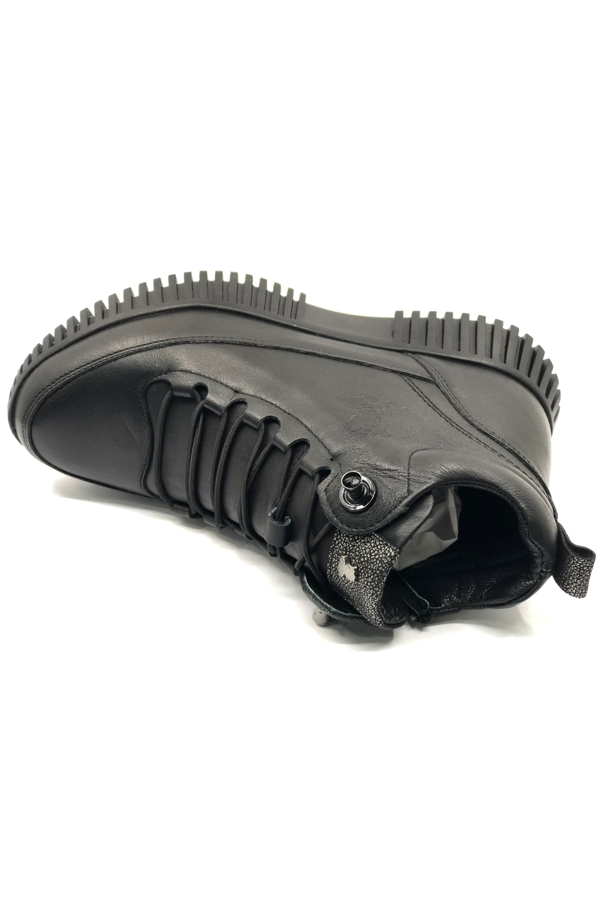 Melessa Hakiki Deri Düz Kaymaz Taban Ortopedik Kadın Bot - Görsel 6