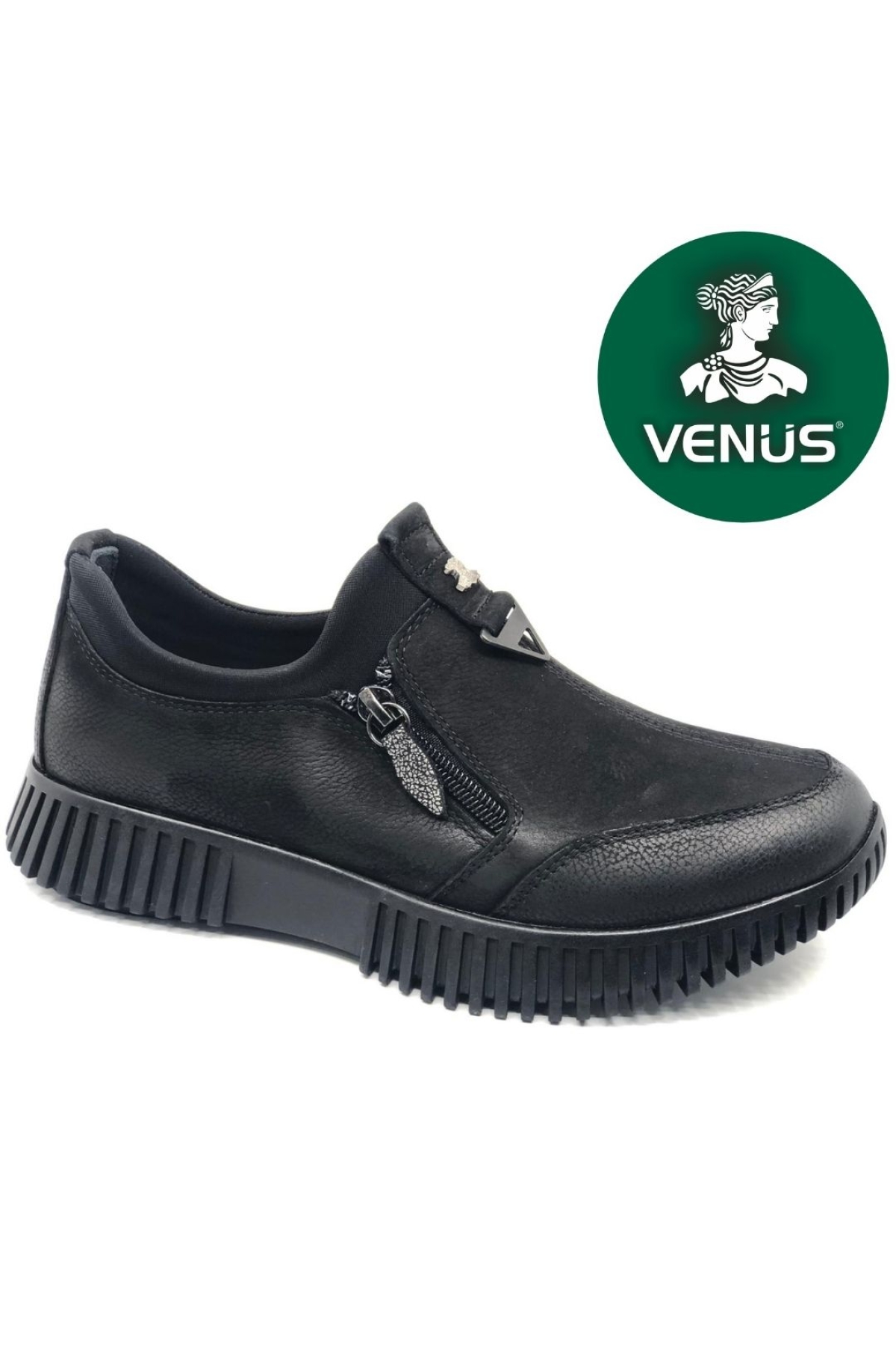 Rascln Hakiki Deri Ortopedik Kadın Casual Ayakkabı - Görsel 3