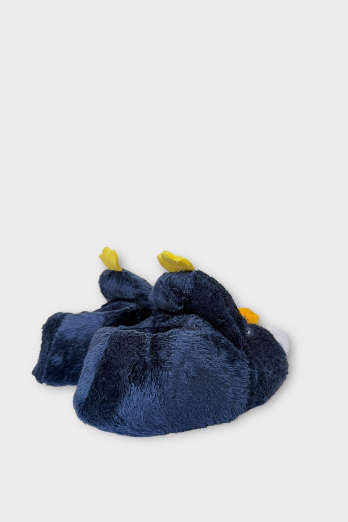 Çocuk Kızgın Ördek Figürlü Unisex Panduf LACİVERT - Görsel 6