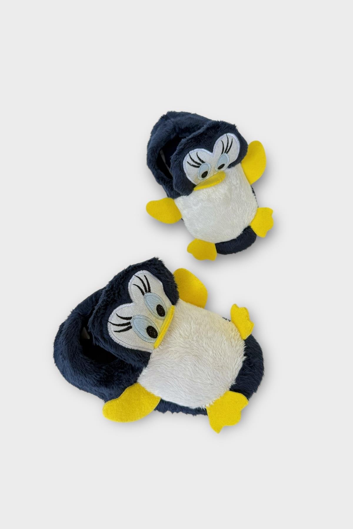 Çocuk Sevimli Ördek Figürlü Unisex Panduf LACİVERT - Görsel 4