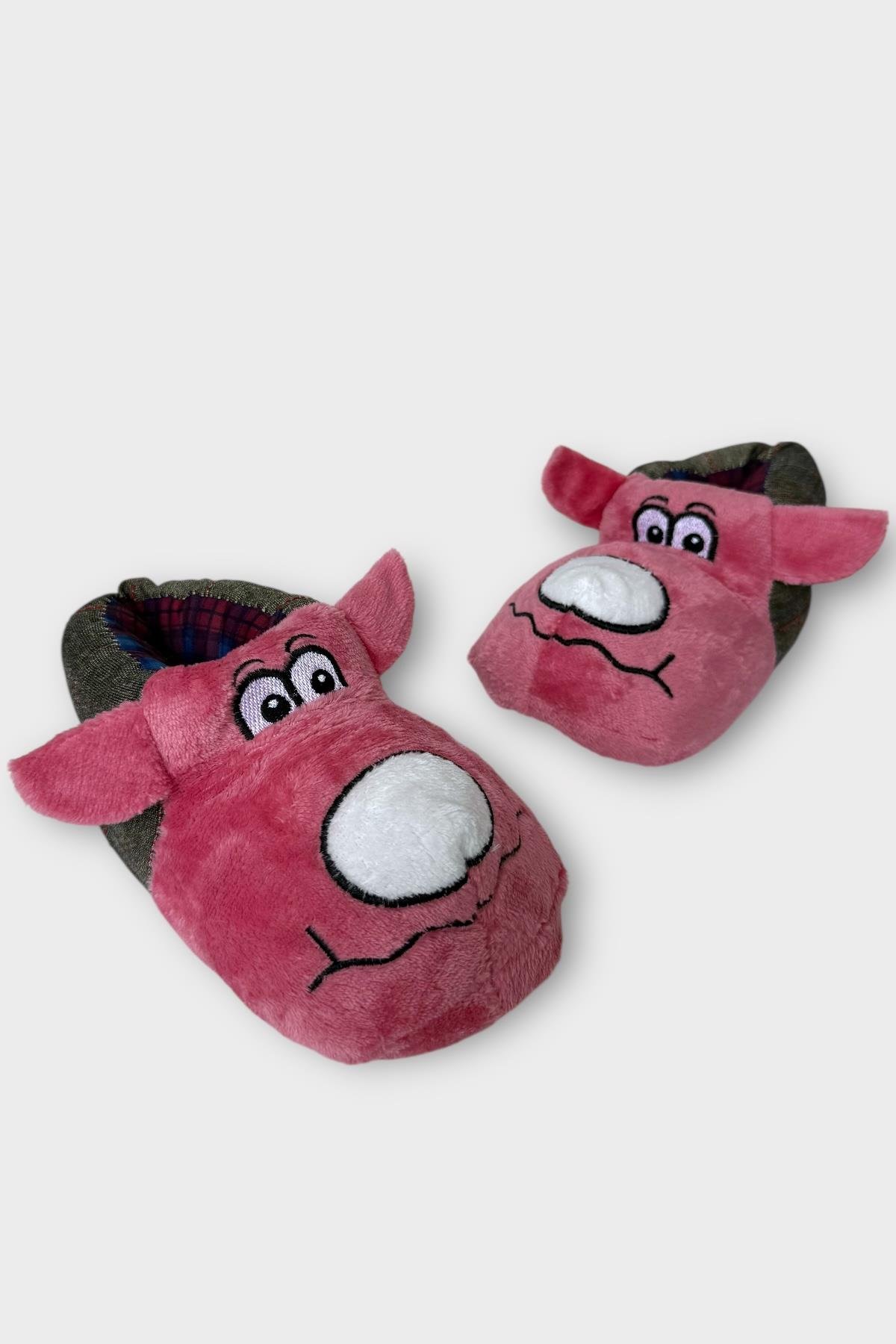 Çocuk Sevimli Köpek Figürlü Panduf PUDRA - Görsel 2