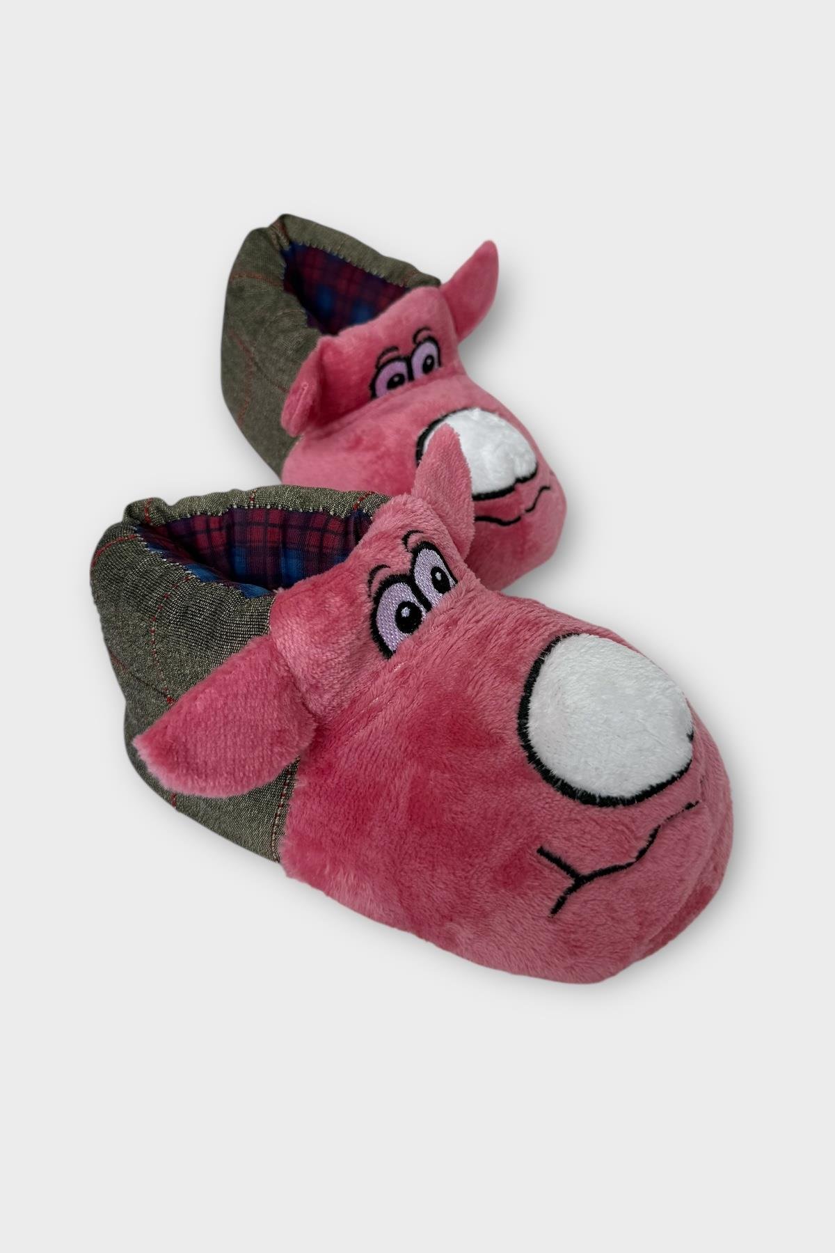 Çocuk Sevimli Köpek Figürlü Panduf PUDRA - Görsel 3