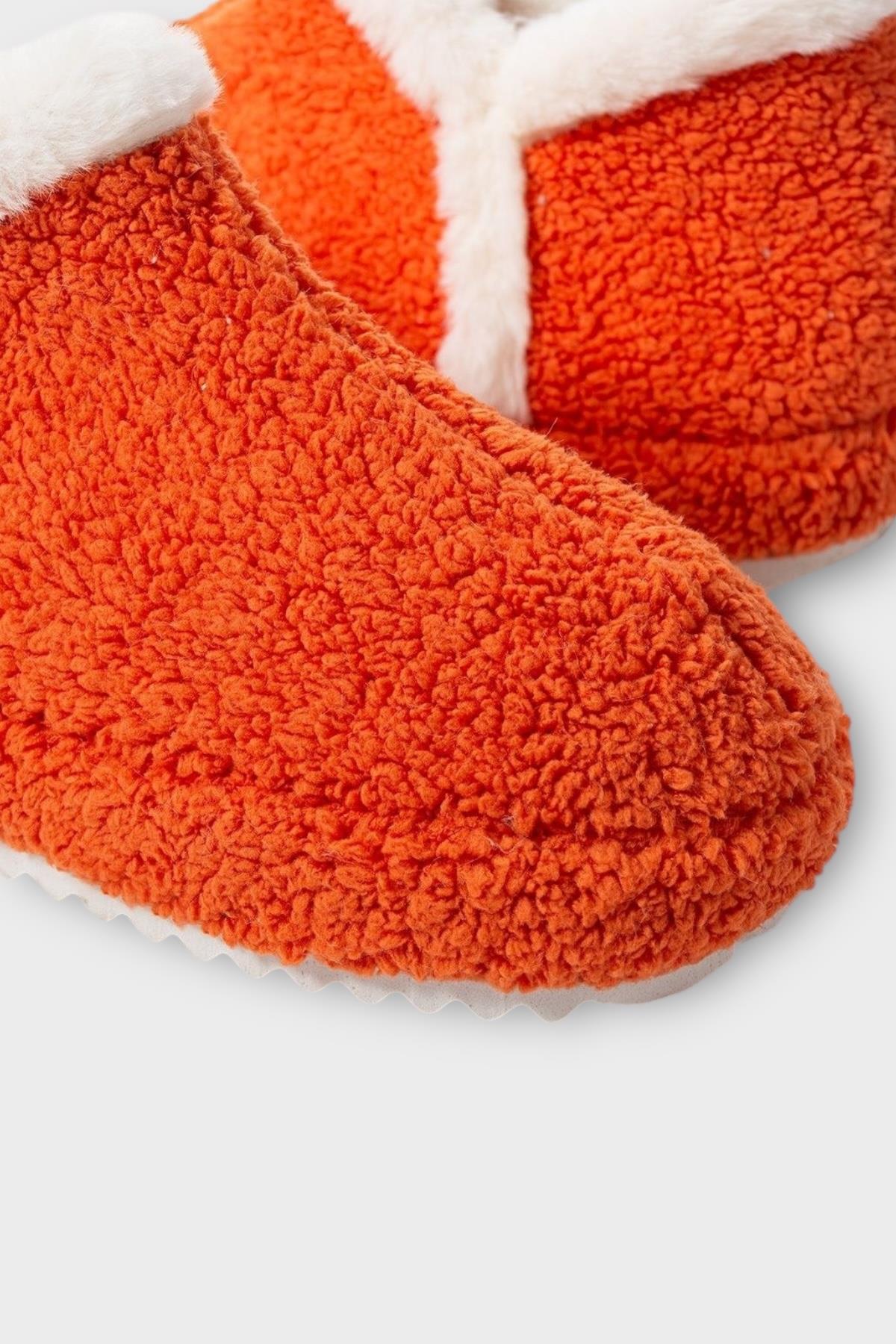 Kadın Panduf | Ev Botu | Ev Ayakkabısı Eva Kalın Hafif Kaymaz Taban TURUNCU - Görsel 8