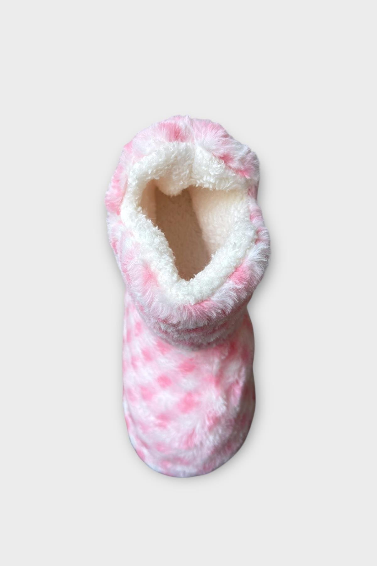 Kadın Piti Kareli Ev Botu Panduf PUDRA - Görsel 7