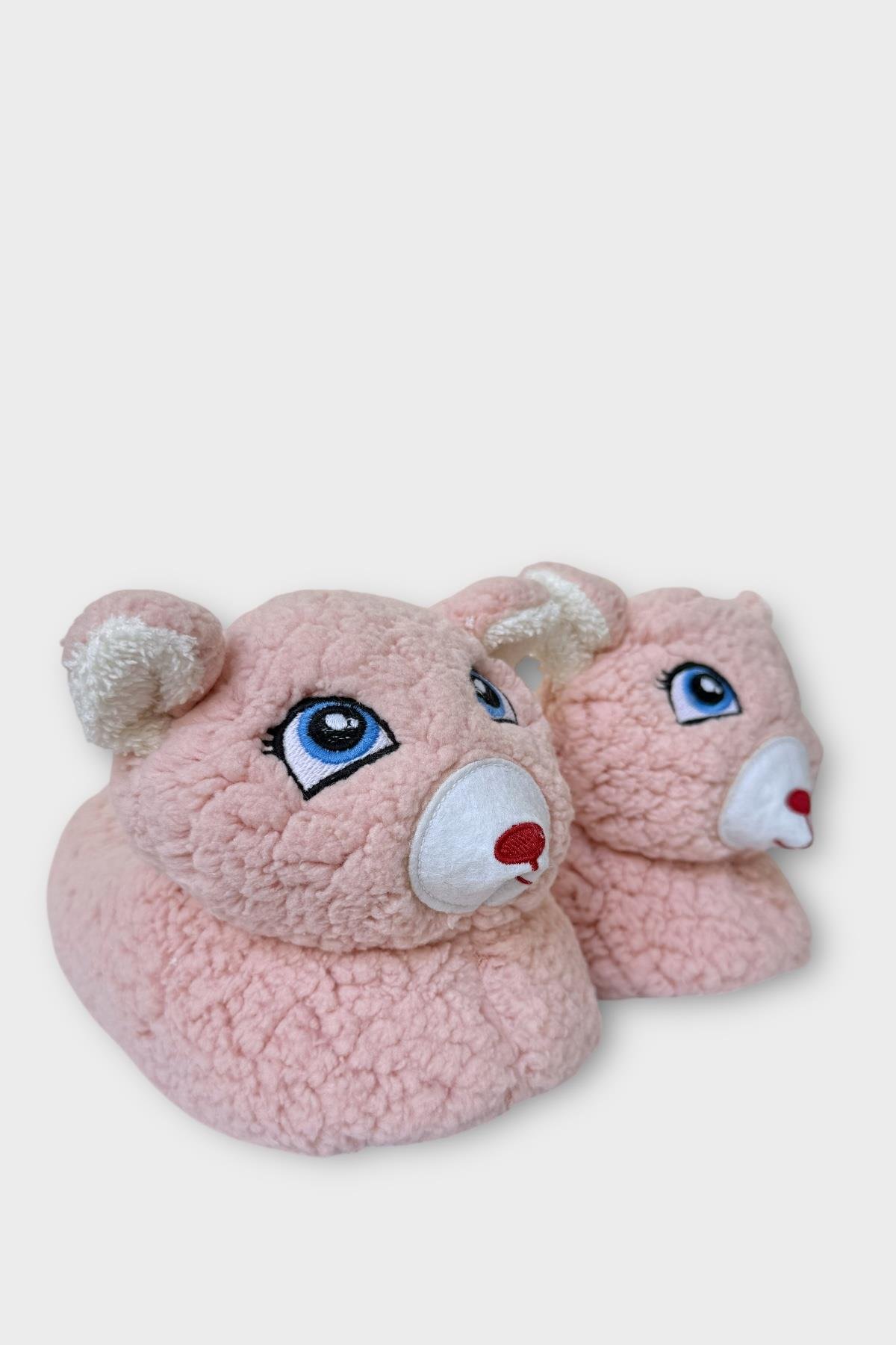 Kadın Sevimli Hayvan Figürlü Panduf Ev Botu PUDRA - Görsel 2