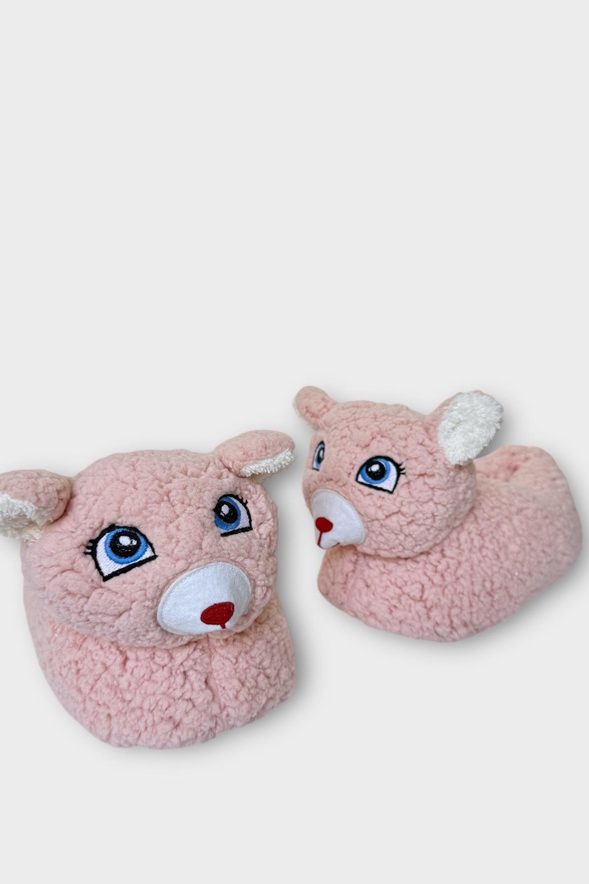 Kadın Sevimli Hayvan Figürlü Panduf Ev Botu PUDRA - Görsel 3