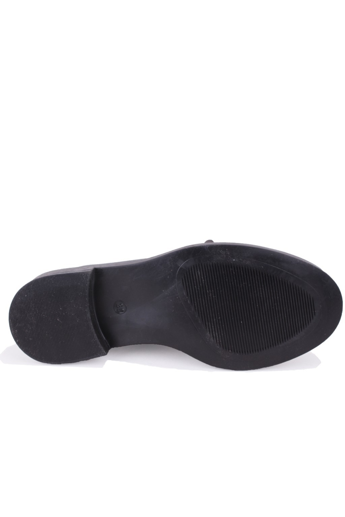 DZA07-863705 Siyah Günlük Loafer Kadın Ayakkabı - Görsel 5