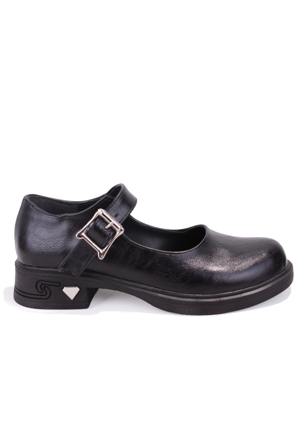 DZA07-1004V01 Siyah Günlük Loafer Kadın Ayakkabı - Görsel 3