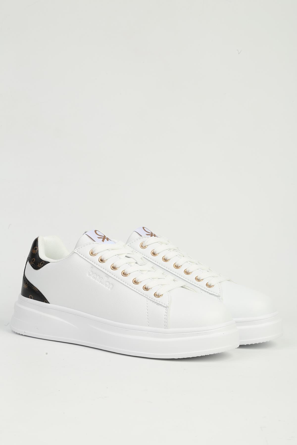 Beyaz Kadın Spor Ayakkabı İTHAL BNI-12098 - Görsel 3