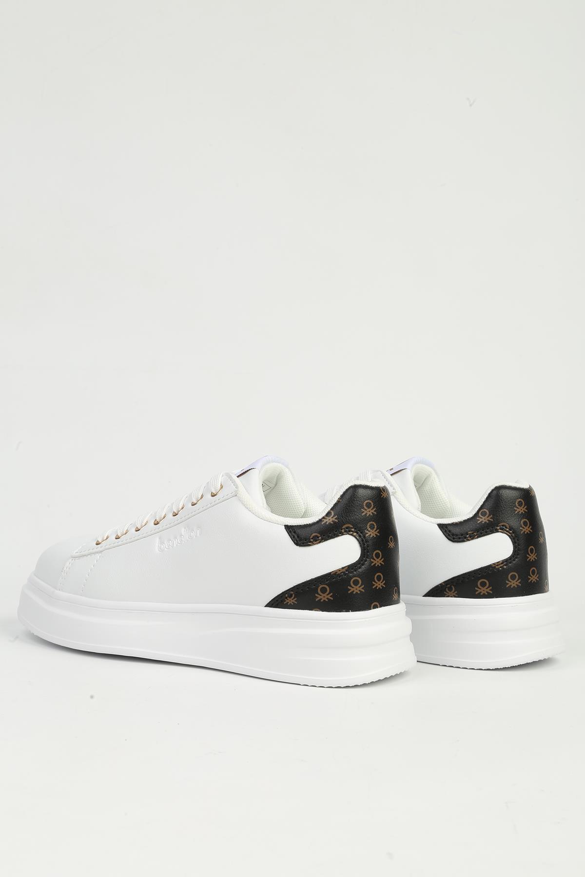 Beyaz Kadın Spor Ayakkabı İTHAL BNI-12098 - Görsel 4