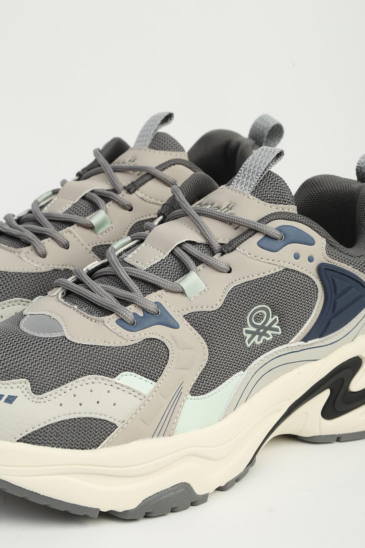 Gri Erkek Spor Ayakkabı İTHAL - Görsel 5