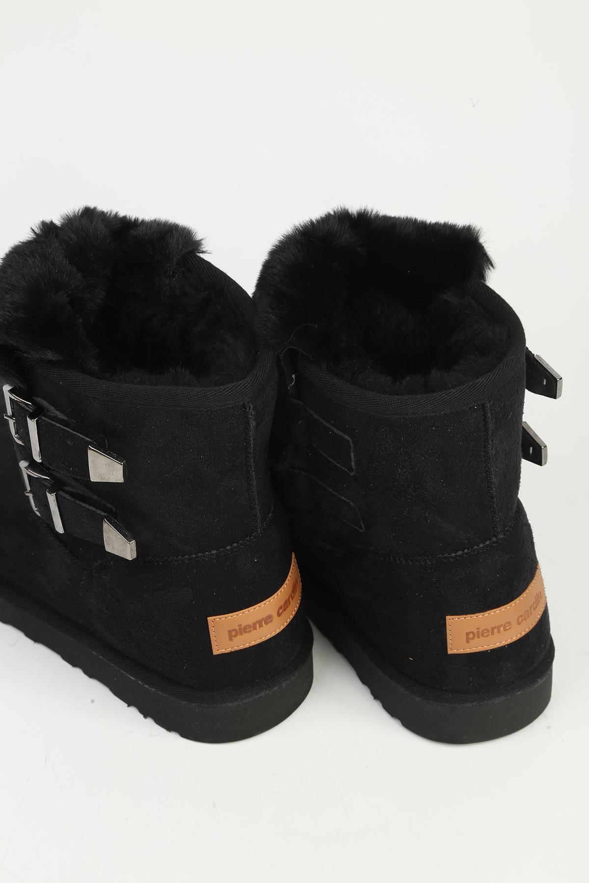 Kadın Siyah Tokalı Bot - Görsel 5