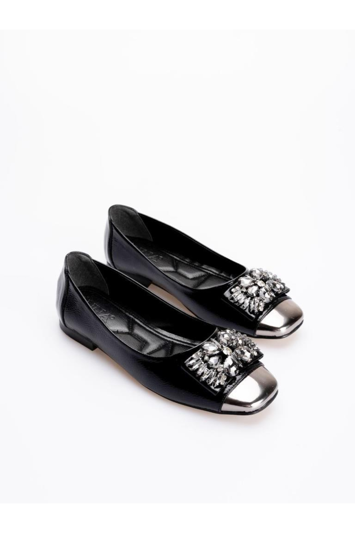 Stll 02968 Ortopedik Kadın Taşlı Babet - Görsel 4