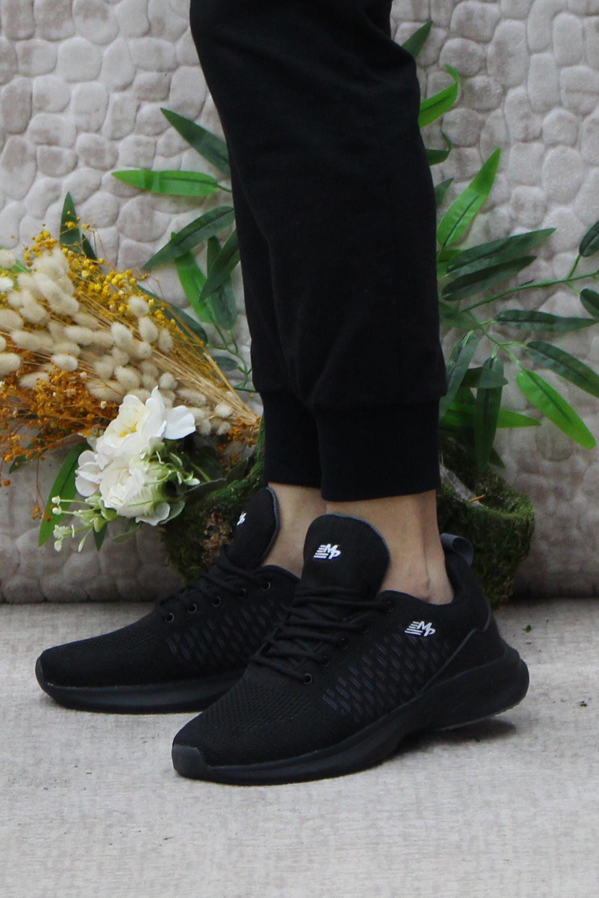 241-1505 Siyah Esnek Rahat Orijinal Ürün Erkek Spor Ayakkabı - Görsel 4