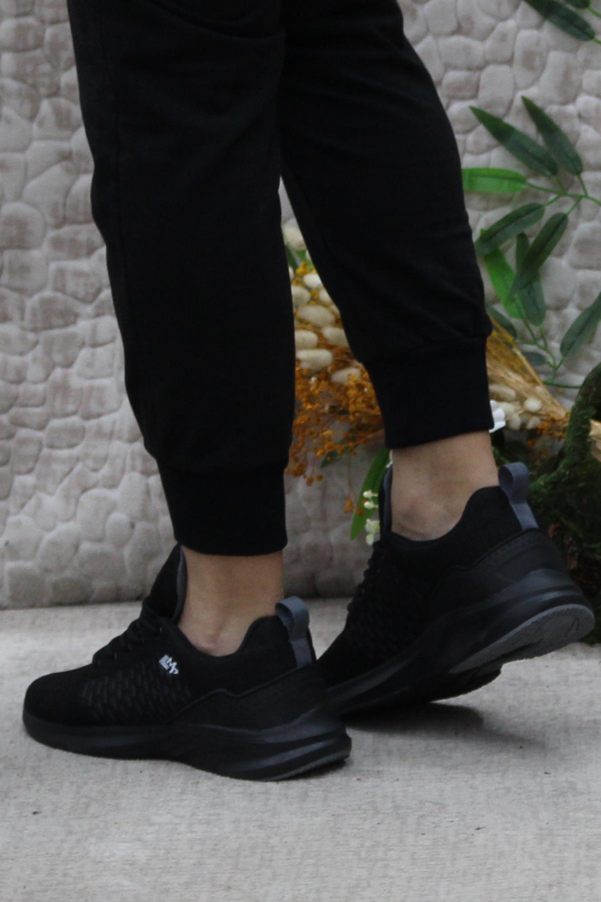 241-1505 Siyah Esnek Rahat Orijinal Ürün Erkek Spor Ayakkabı - Görsel 5