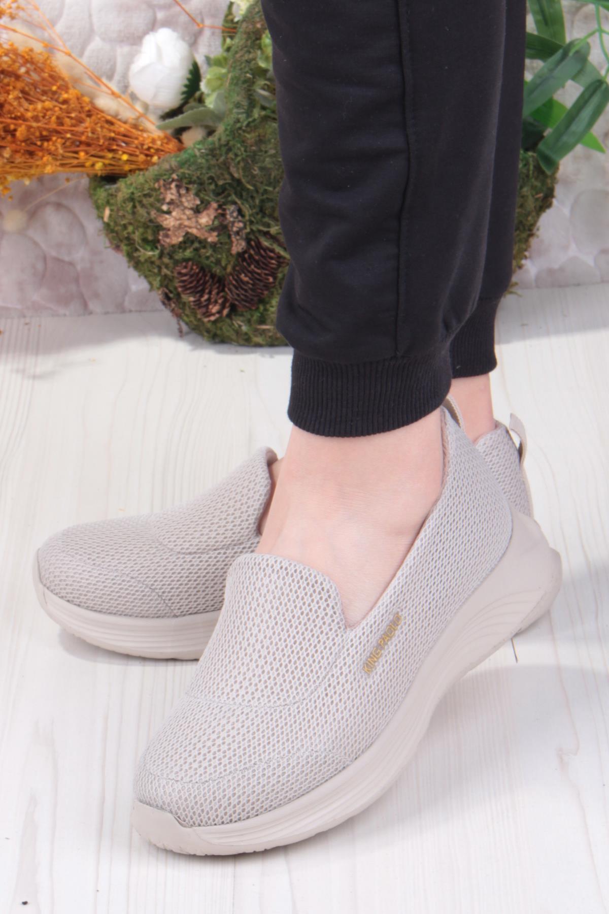 King Karen Rahat Hafif Memory Foam Taban Sneaker Kadın Ayakkabı - Görsel 2