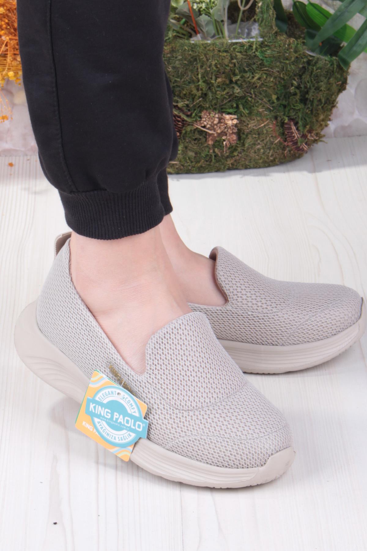 King Karen Rahat Hafif Memory Foam Taban Sneaker Kadın Ayakkabı - Görsel 4