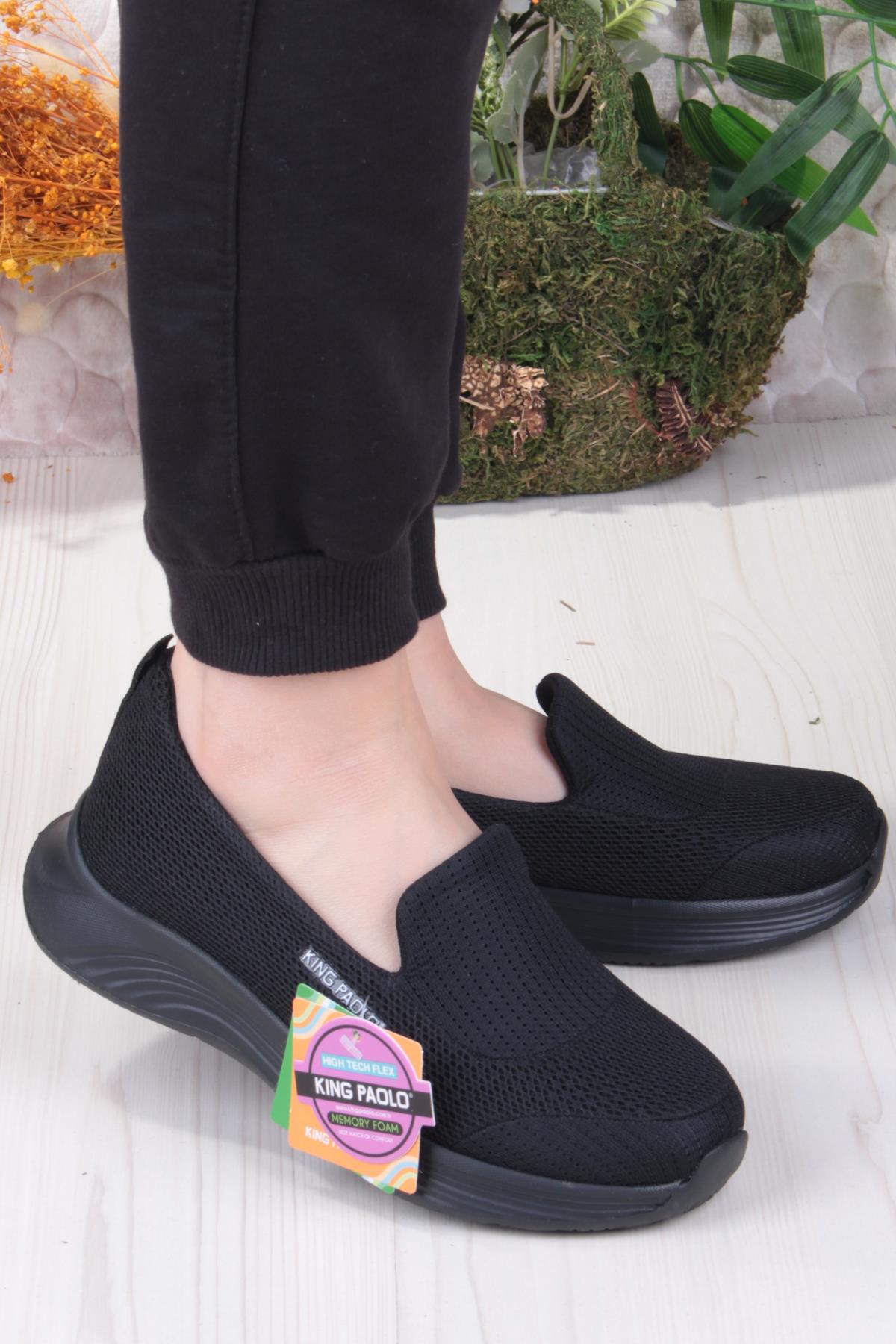 King Karen Rahat Hafif Memory Foam Taban Sneaker Kadın Ayakkabı - Görsel 4