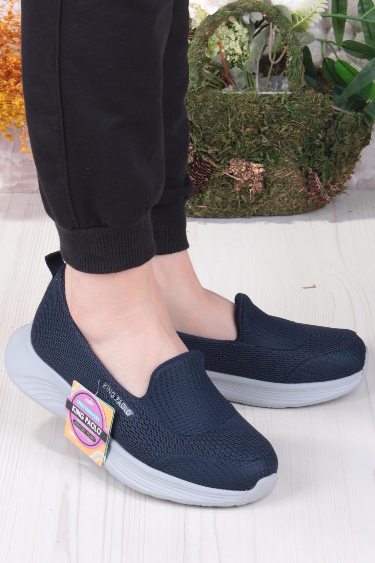 King Karen Rahat Hafif Memory Foam Taban Sneaker Kadın Ayakkabı - Görsel 3