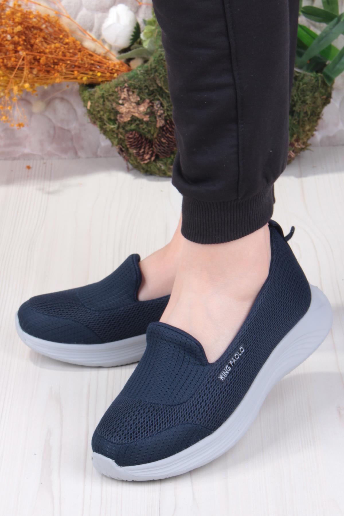 King Karen Rahat Hafif Memory Foam Taban Sneaker Kadın Ayakkabı - Görsel 4