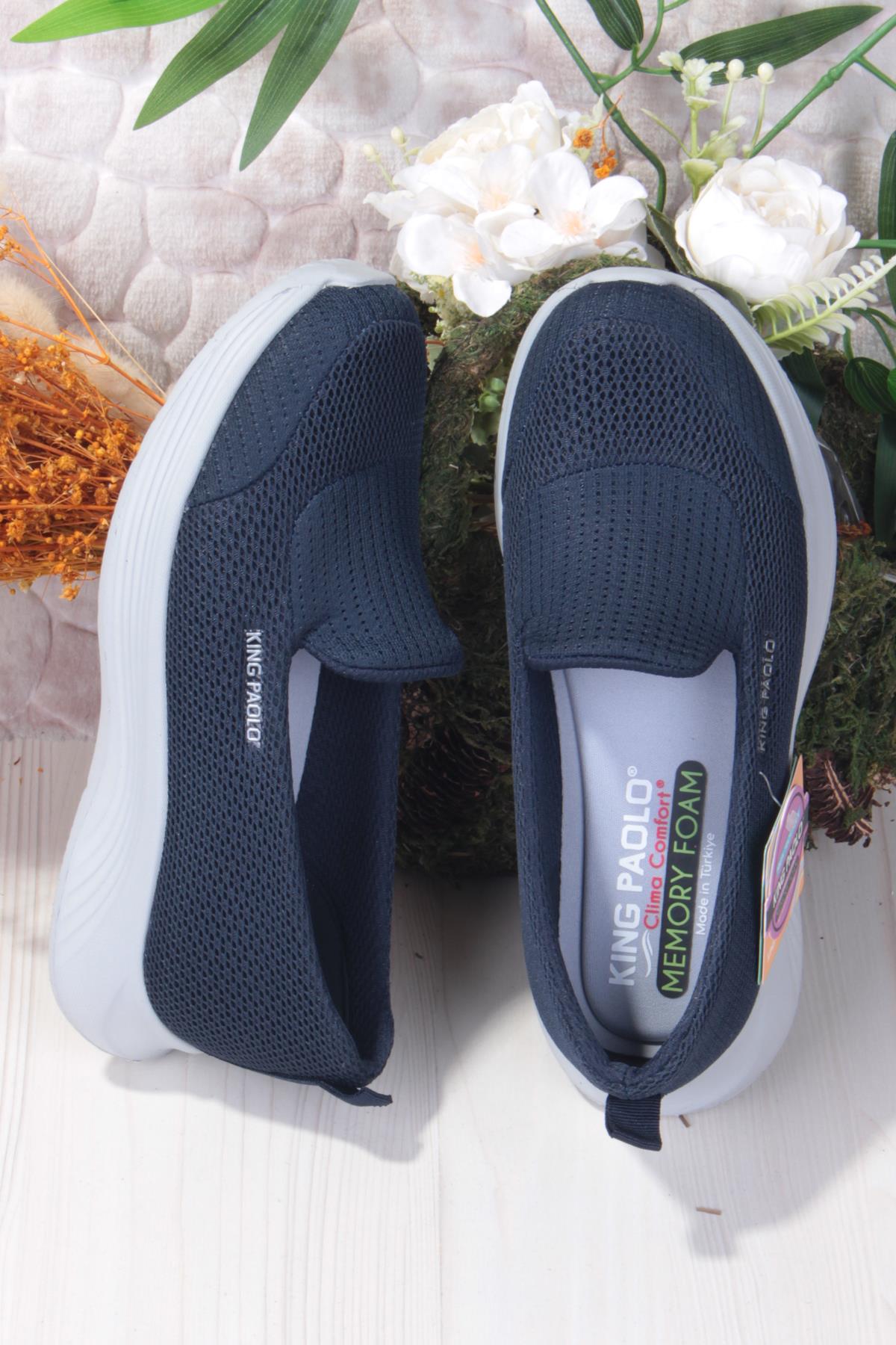 King Karen Rahat Hafif Memory Foam Taban Sneaker Kadın Ayakkabı - Görsel 6