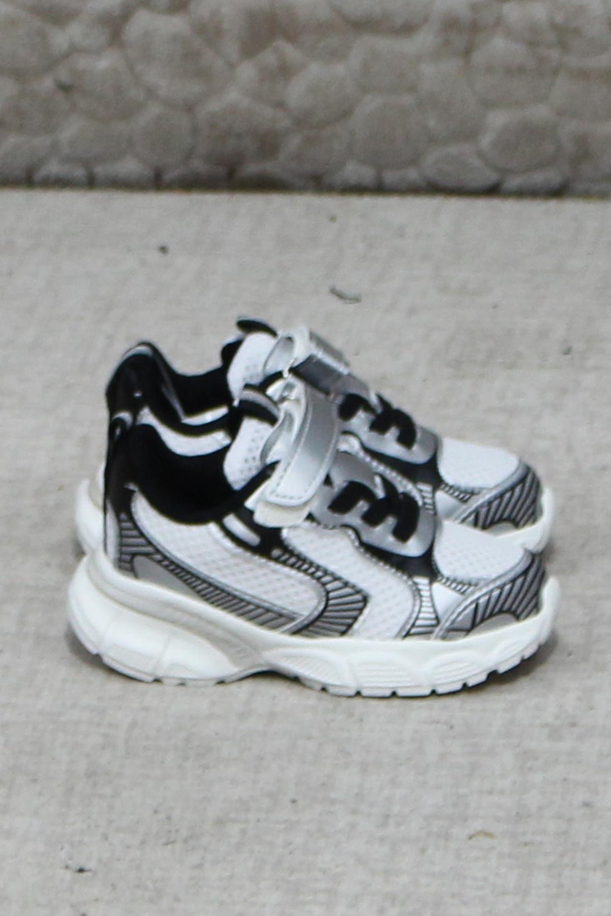 Cool Adam Gri Anatomik Rahat Hafif Erkek Çocuk Ayakkabı - Görsel 3