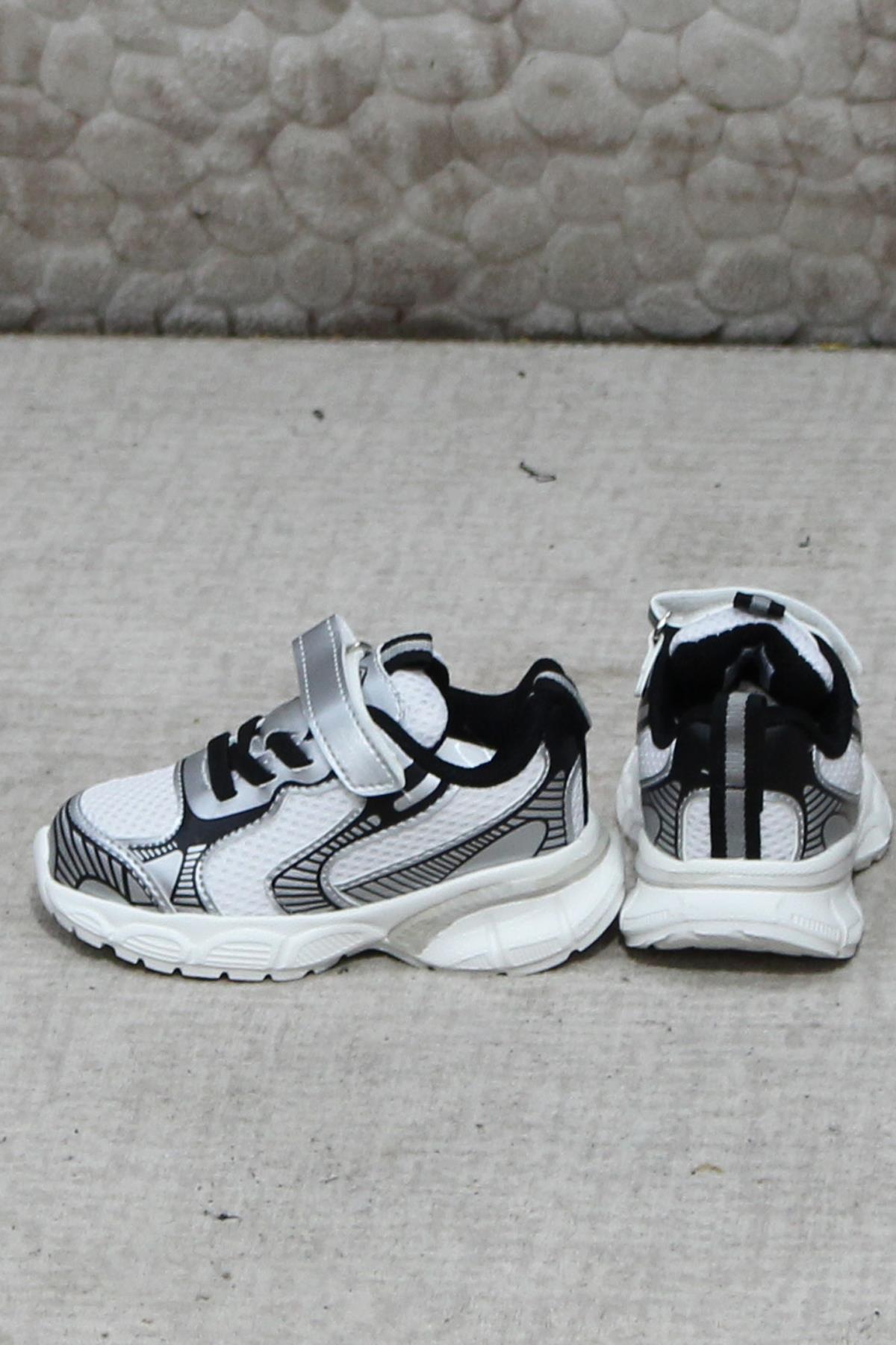 Cool Adam Gri Anatomik Rahat Hafif Erkek Çocuk Ayakkabı - Görsel 5