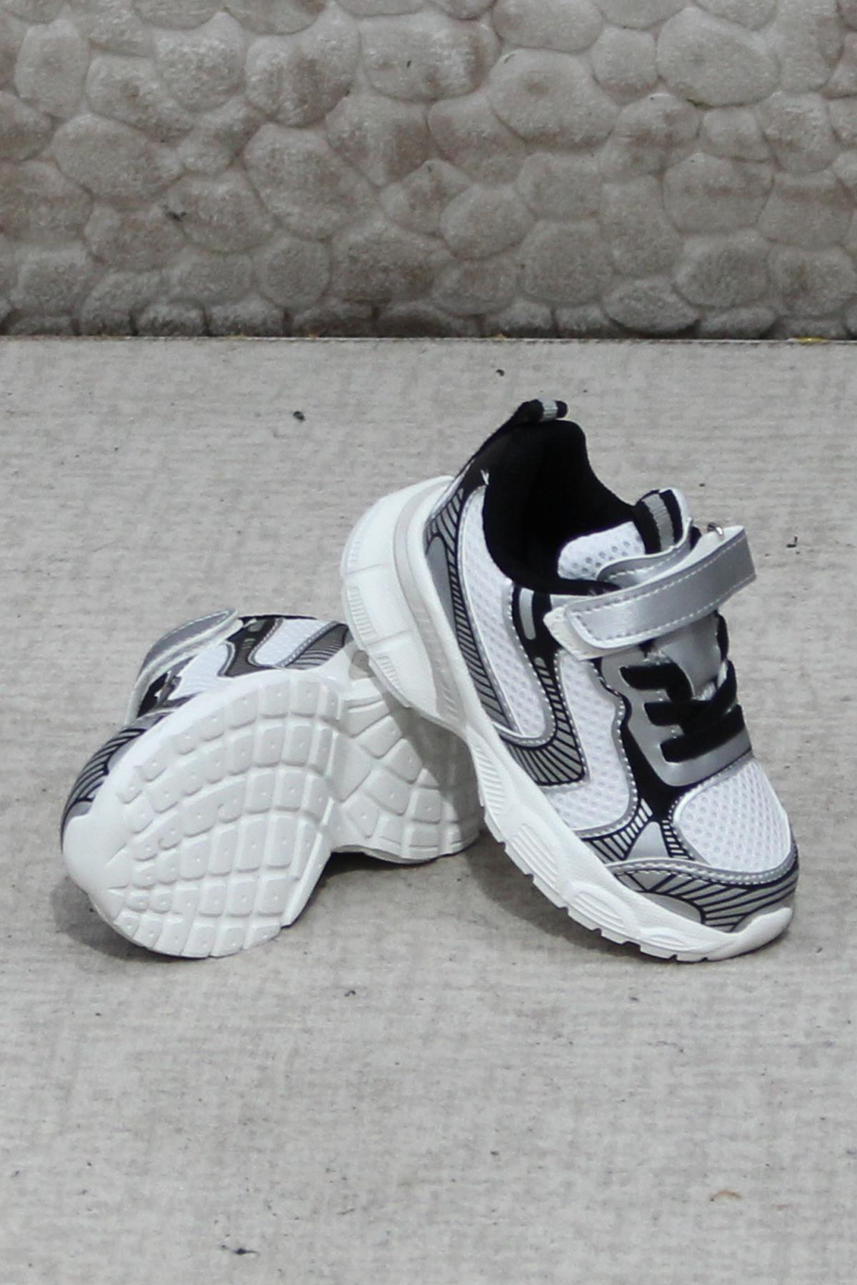 Cool Adam Gri Anatomik Rahat Hafif Erkek Çocuk Ayakkabı - Görsel 6