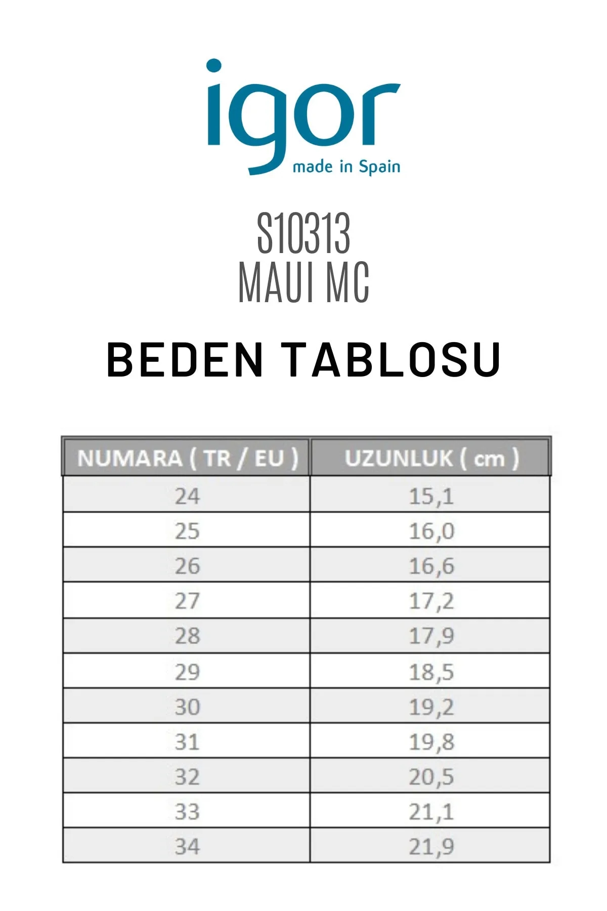 S10313-003 Maui Mc Çocuk Koyu Lacivert Sandalet - Görsel 6