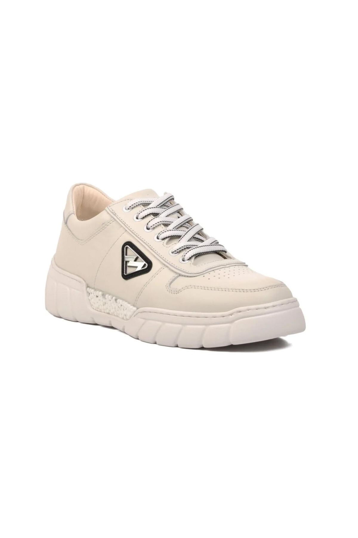 19503 Günlük Ayakkabı Kırık Beyaz - Görsel 3