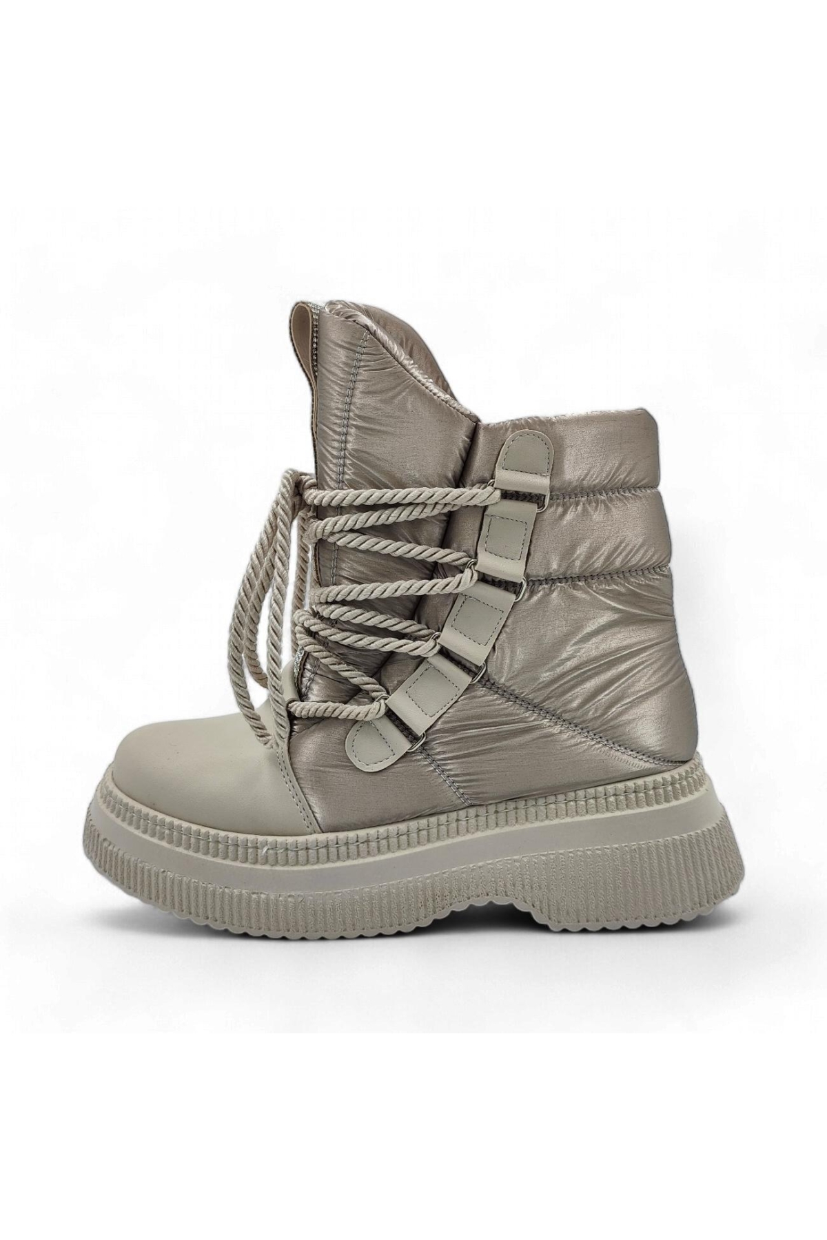 Caprito K102 Bot Bej Cilt - Görsel 4