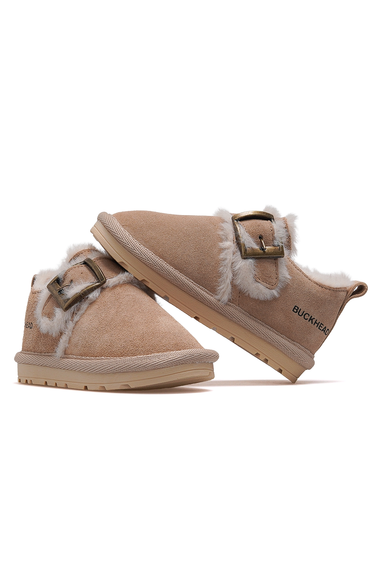 Slıde Unisex Çocuk Kürklü Günlük Bot 25k Buck3066 Bej - Görsel 7