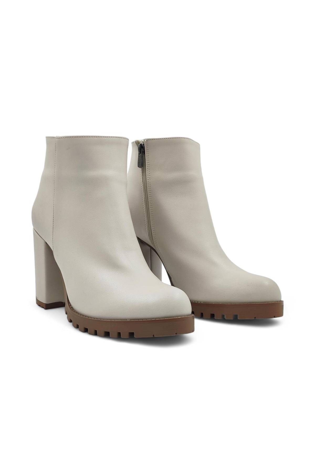 9018 Ayakkabı Ekru - Görsel 6