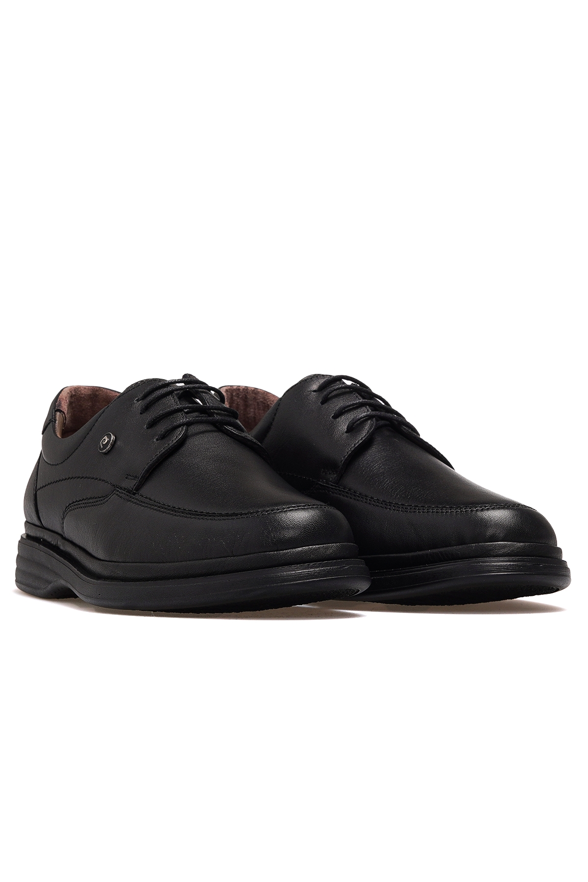 Erkek Hakiki Deri Comfort Günlük Ayakkabı 25k 146208b M Siyah - Görsel 6