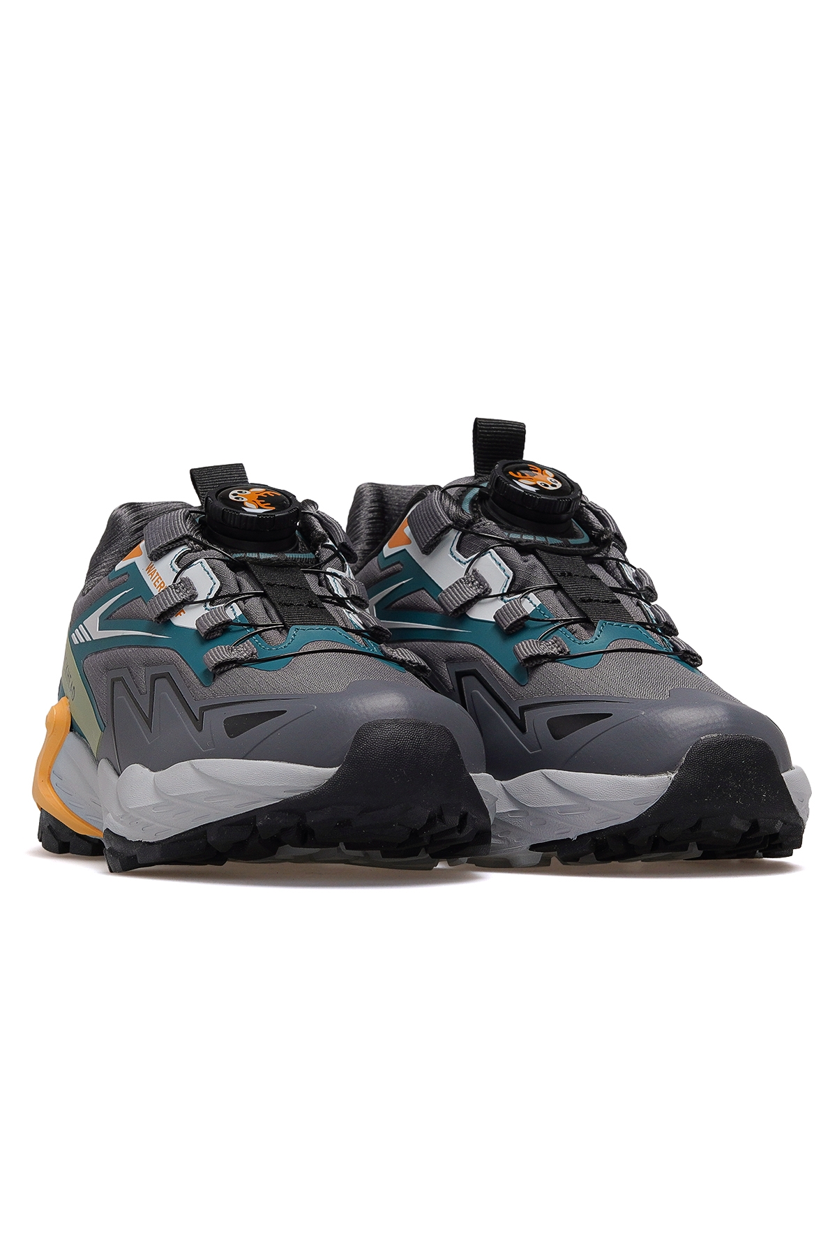 Napolyon Erkek Çocuk Su Geçirmez Sneaker Ayakkabı 25k Buck3055 Koyu Gri - Görsel 6