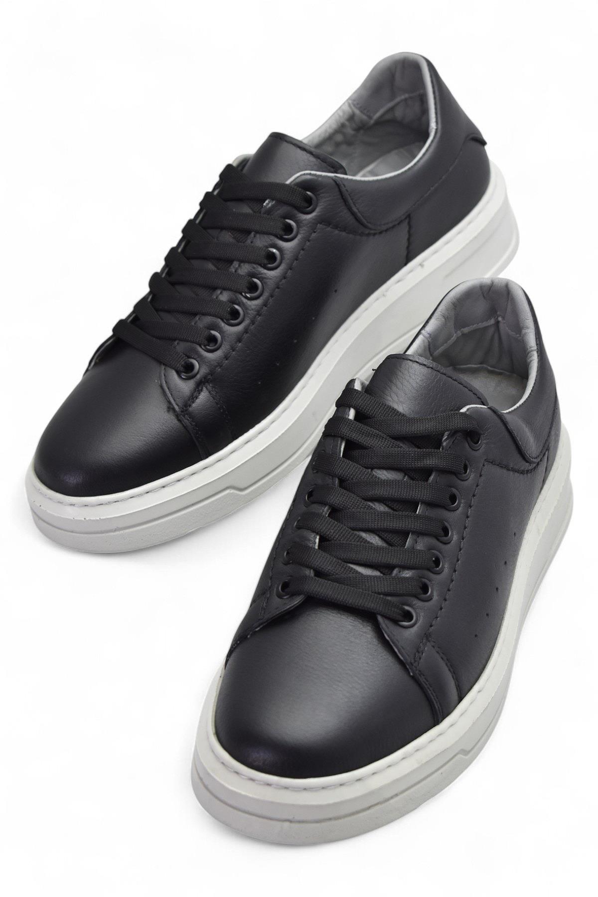 TAB477 Ortopedik Taban Hakiki Deri Erkek Ayakkabı Casual Günlük Erkek Ayakkabı - Görsel 3