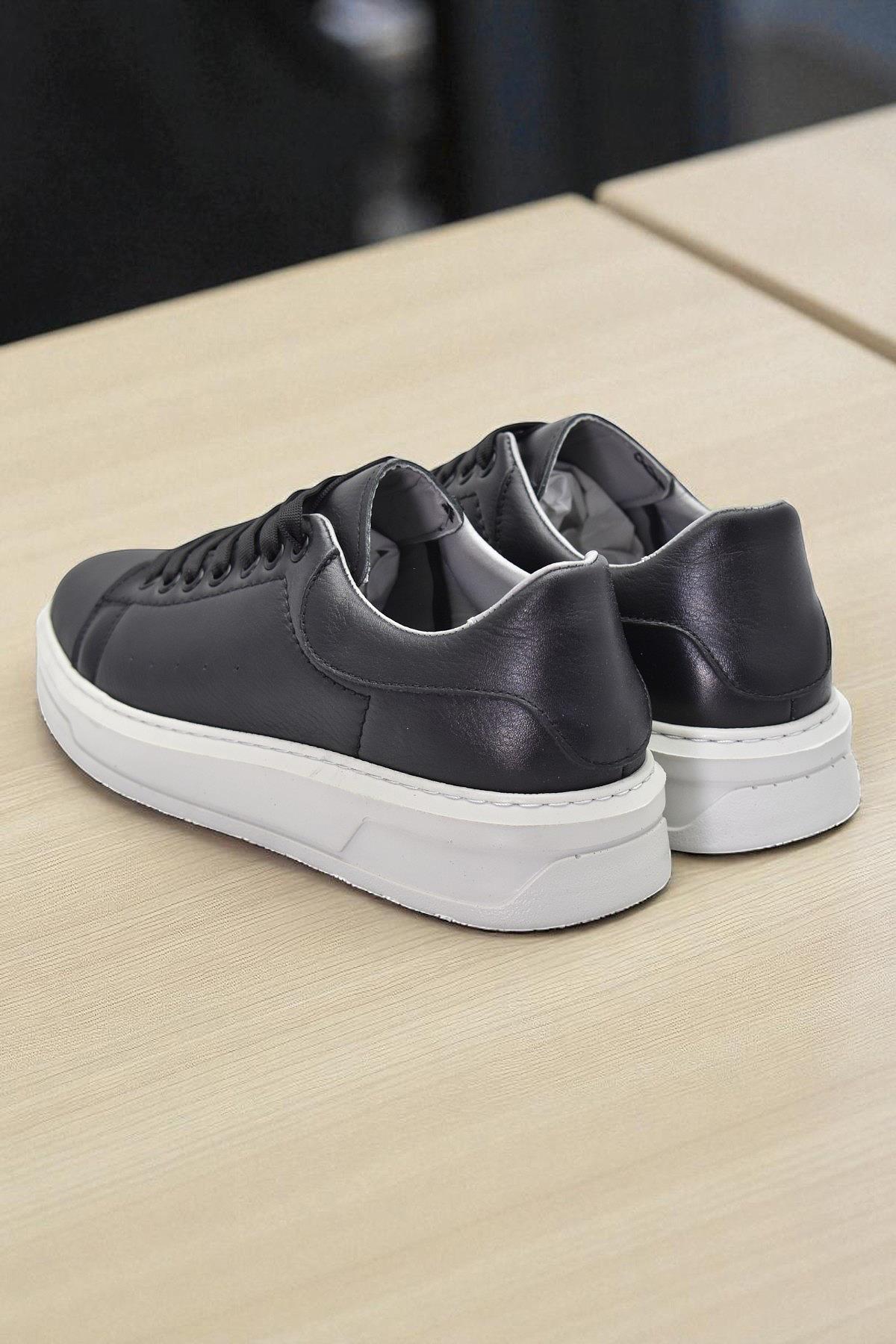 TAB477 Ortopedik Taban Hakiki Deri Erkek Ayakkabı Casual Günlük Erkek Ayakkabı - Görsel 6