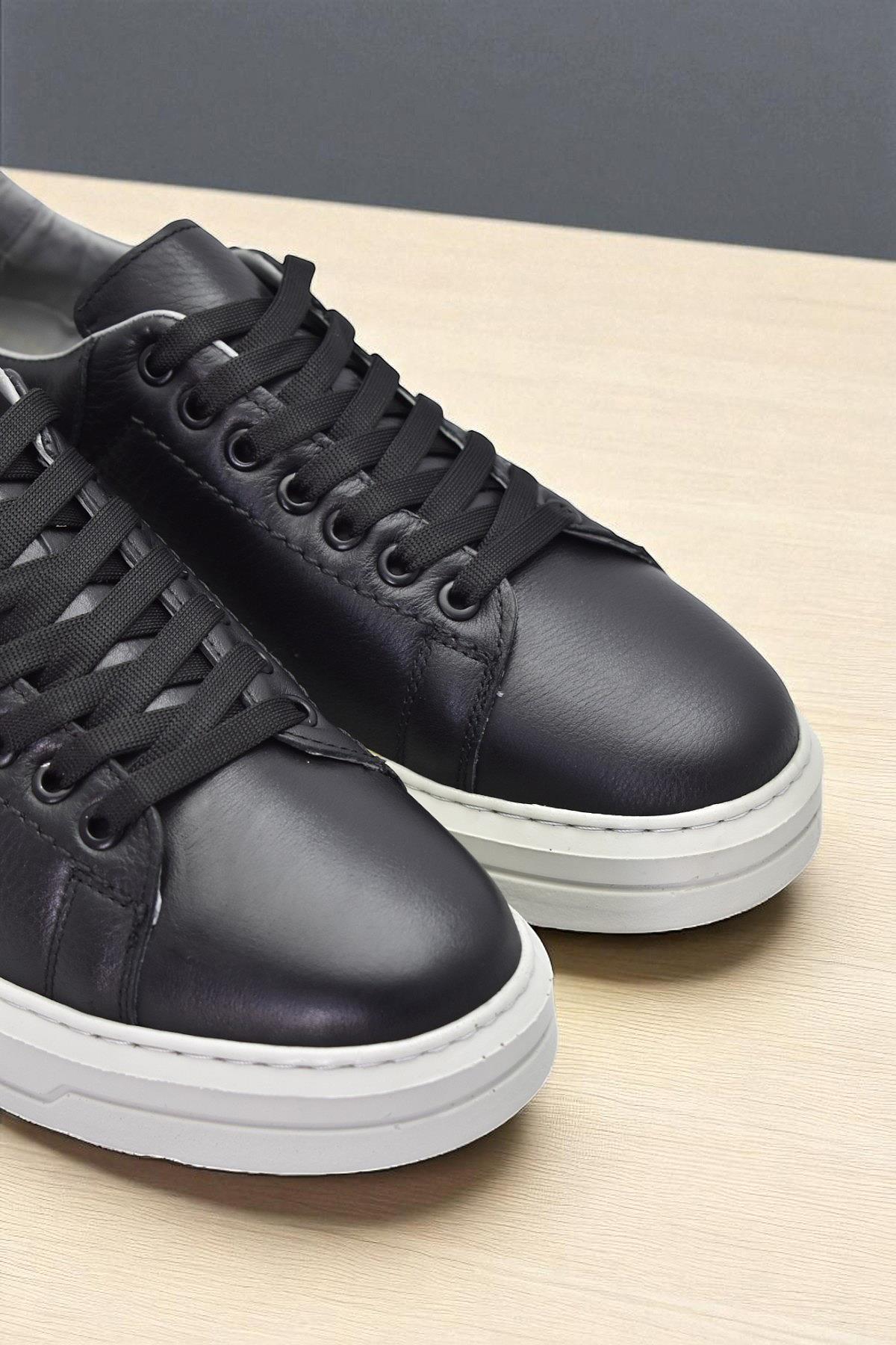 TAB477 Ortopedik Taban Hakiki Deri Erkek Ayakkabı Casual Günlük Erkek Ayakkabı - Görsel 7