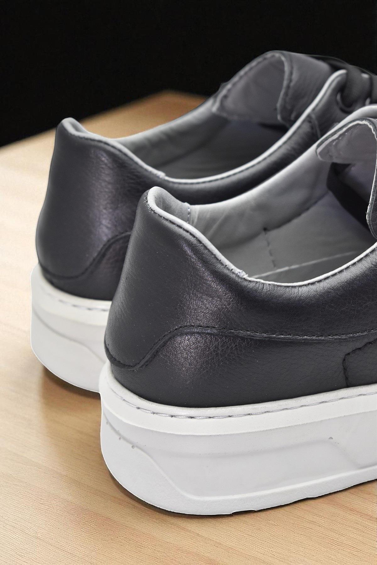 TAB477 Ortopedik Taban Hakiki Deri Erkek Ayakkabı Casual Günlük Erkek Ayakkabı - Görsel 8