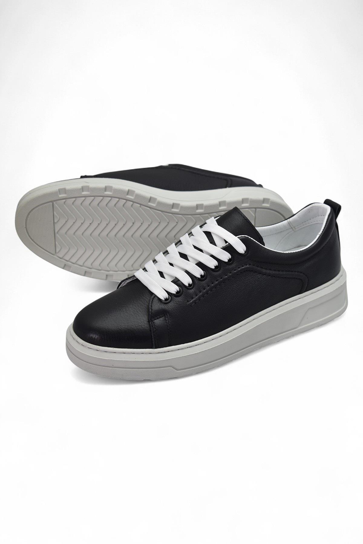 TAB476 Ortopedik Taban Hakiki Deri Erkek Ayakkabı Casual Günlük Erkek Ayakkabı - Görsel 5